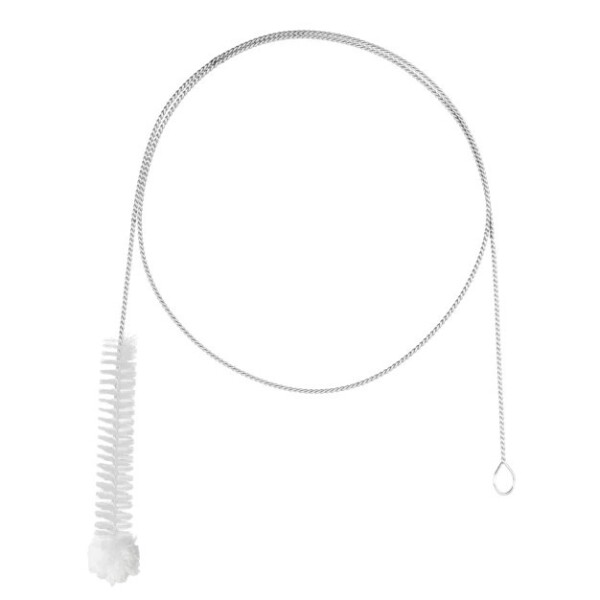 Brosse pour tuyaux PPC/CPAP en acier inoxydable oxyhero brush – 19mm - Image 2