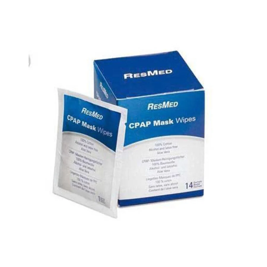Cpap Mask Wipes Box 14 Units - Resmed